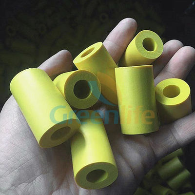 Gele Plastic Pu Lanyard Tubular Foam For Jet Ski Killcords van ISO